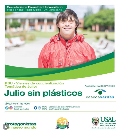 Julio sin plástico con Cascos Verdes