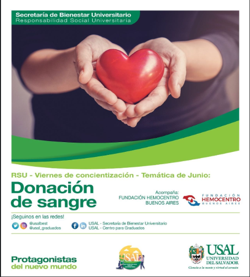 Donación de Sangre con Fundación Hemocentro Buenos Aires