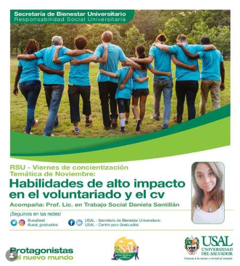Habilidades de alto impacto en el voluntariado y el cv
