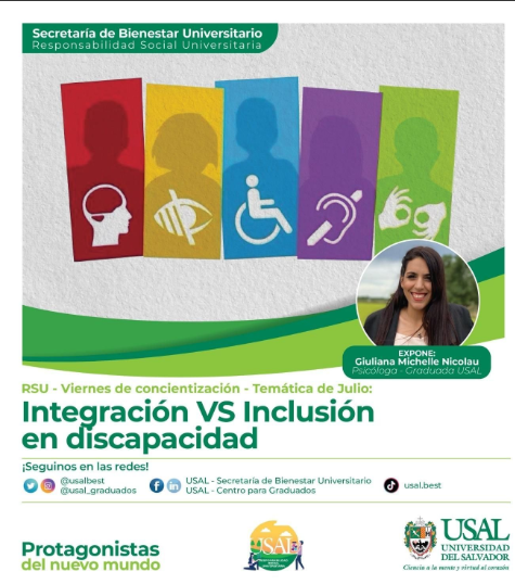 Giuliana Nicolau – Integración VS inclusión en Discapacidad
