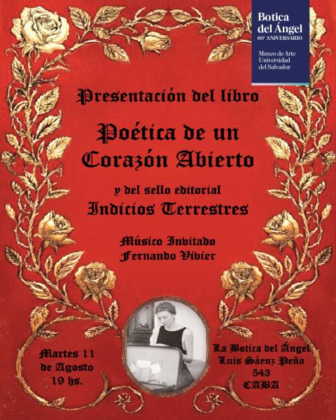 Presentación del Libro “Poética de un Corazón Abierto”