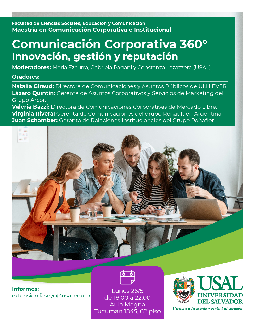 Portada de la actividad Comunicación Corporativa 360º. Innovación, gestión y reputación (DD: 76/25)