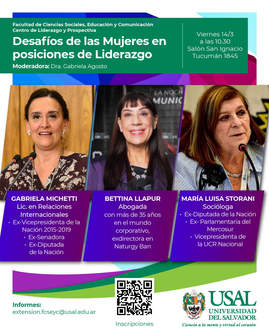 Portada de la actividad Desafíos de las Mujeres en posiciones de Liderazgo (DD: 11/25)