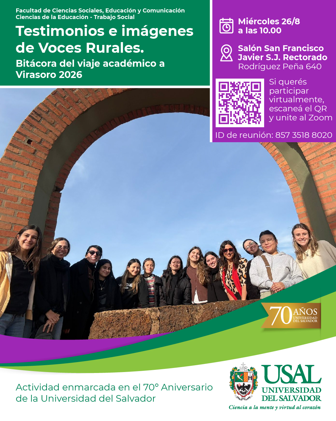 Portada de la actividad Voces Rurales