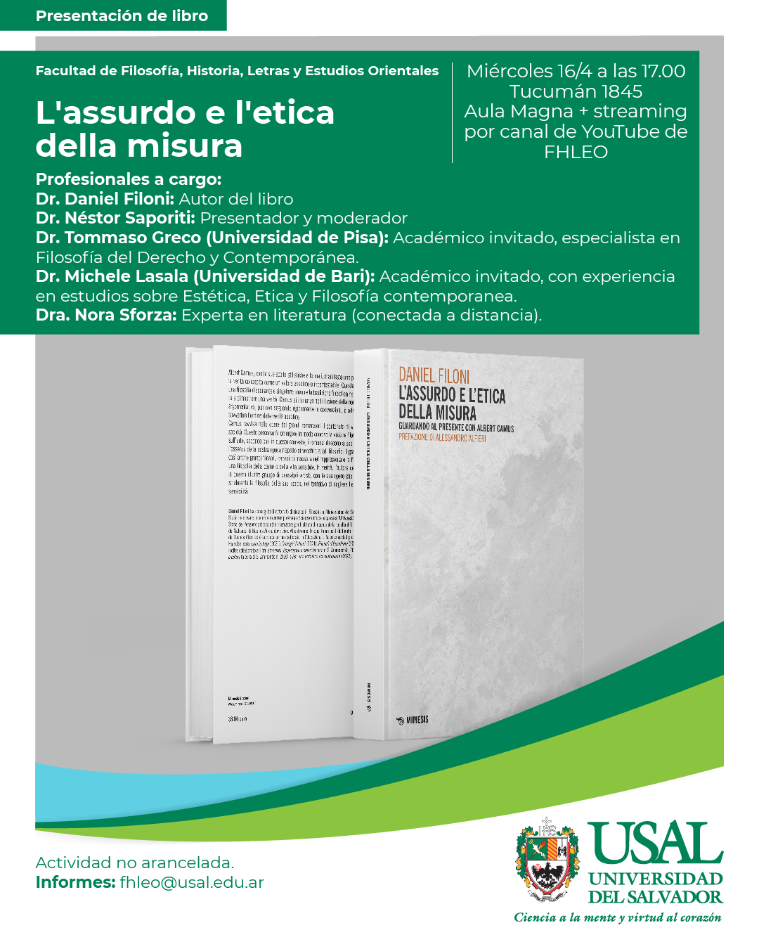 Portada de la actividad Presentación del libro 