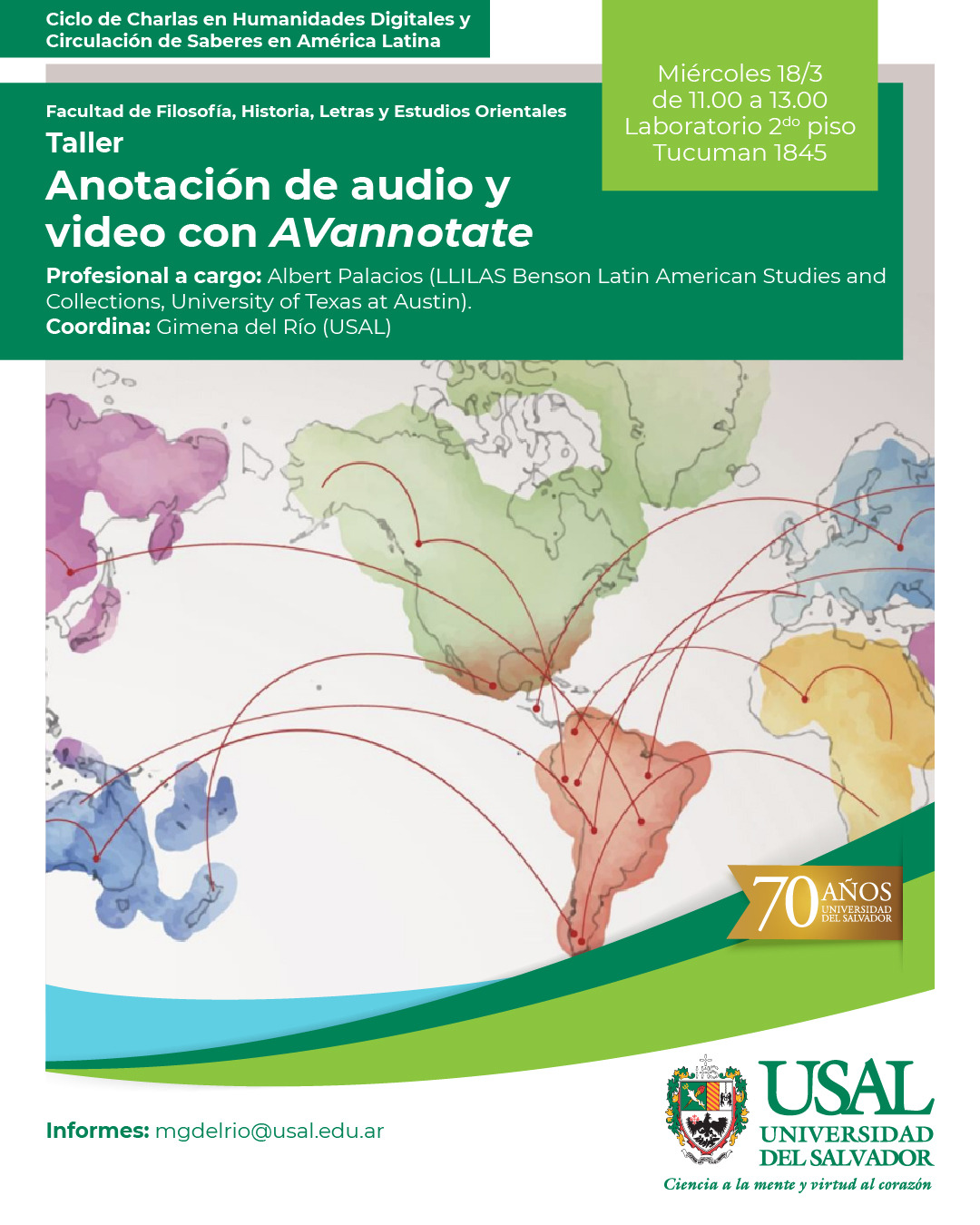 Portada de la actividad Taller: Anotación de audio y video con AVannotate. Albert Palacios (RV 13/26)