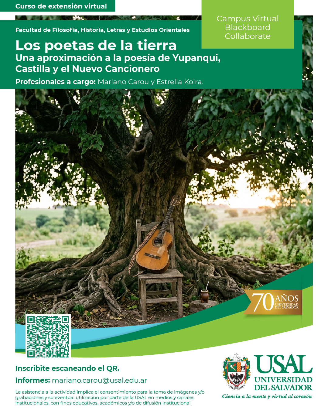 Portada de la actividad Los poetas de la tierra (RV 56/26)