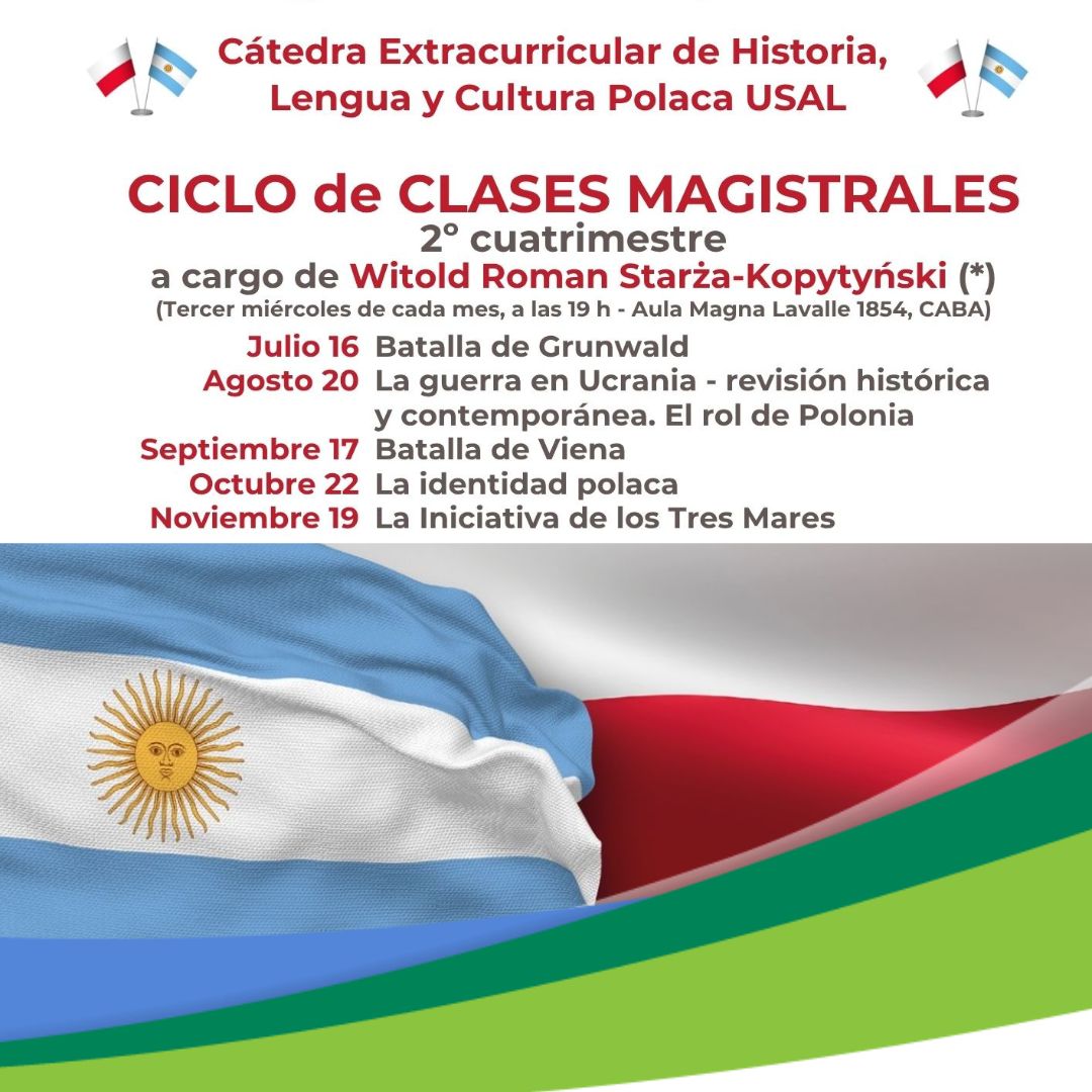 Ciclo de clases magistrales – Cátedra Polaca (22/10)