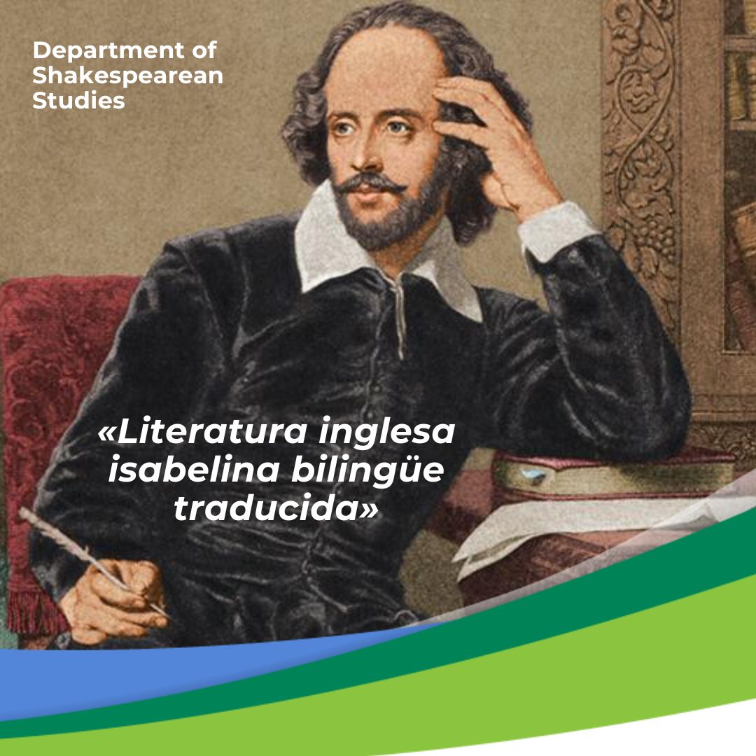 Conferencia «Literatura inglesa isabelina bilingüe traducida» (27/11)