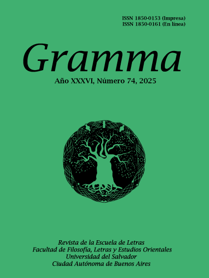Nuevo número disponible de Gramma, vol. 36, núm. 74 (2025): Dossier: Diálogos de investigación: Mujeres latinoamericanas y argentinas en la revista Sur
